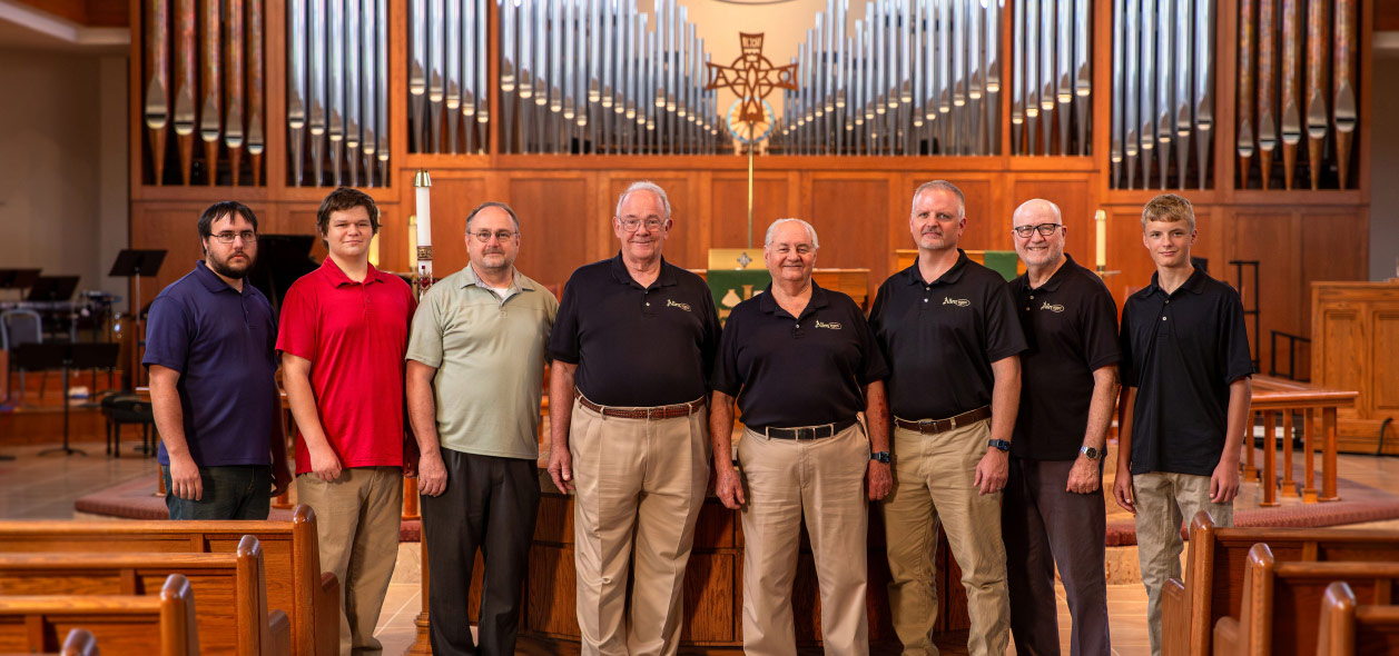The Church Organ Associates team