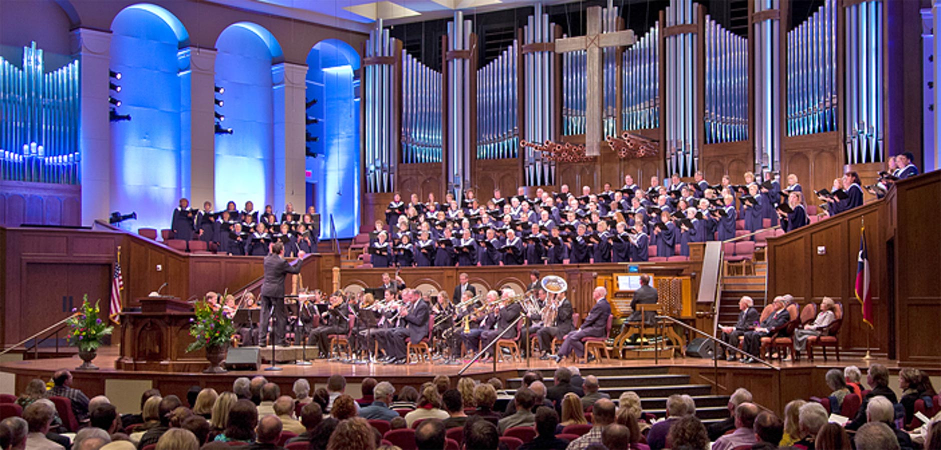 Allen organ at Stonebriar Community Church, Frisco