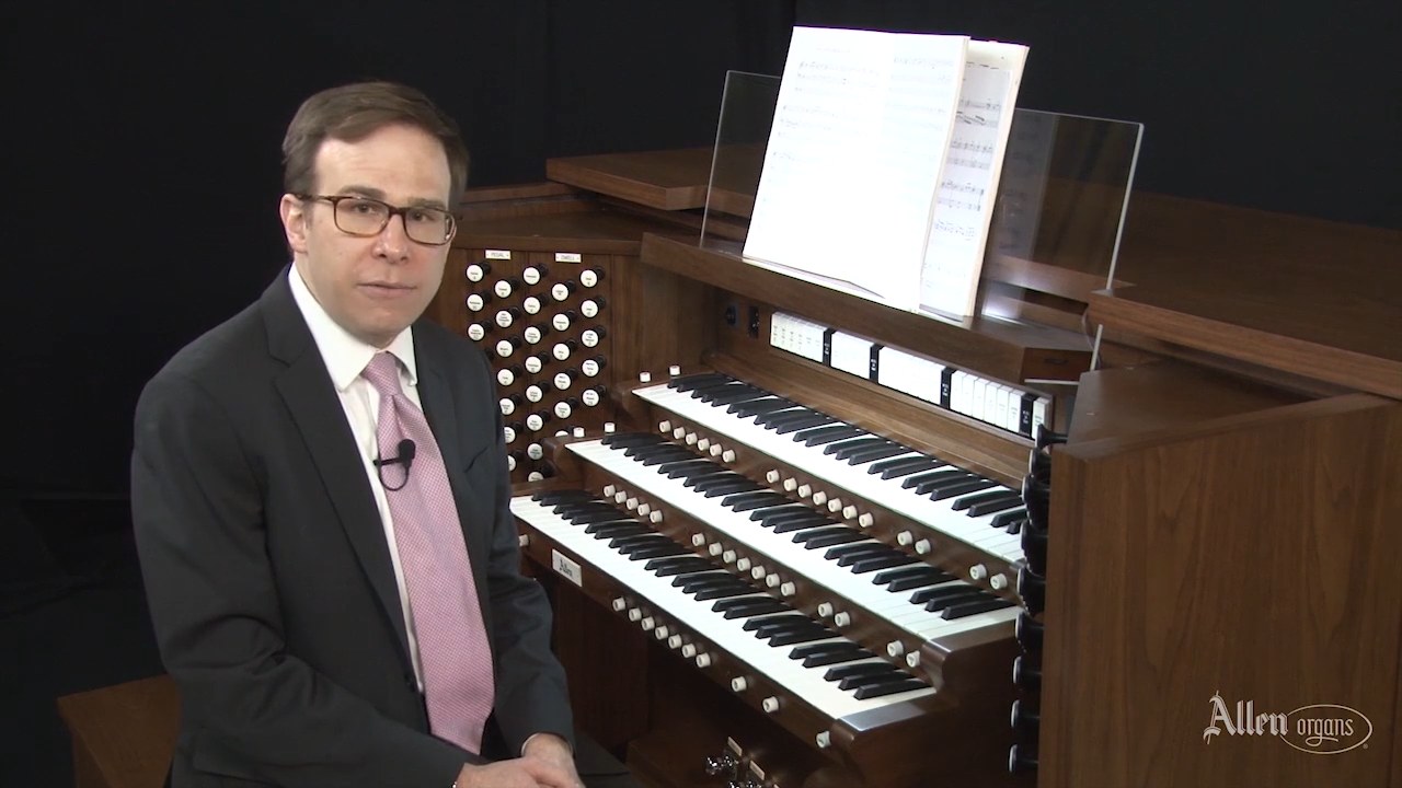 Robert McCormick at an Allen GeniSys organ
